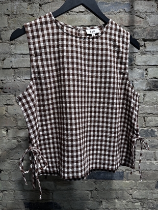 Boii - Leonie check top